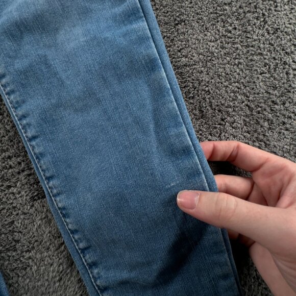 Levis Premium 720 High Rise Super Skinny Denim Blue Jeans Women Size 27 Adult - Picture 8 of 16